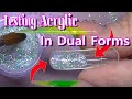 Testing Amazon Acrylic Glitters In Dual Forms | Saviland Part 1 | ABSOLUTE NAILS