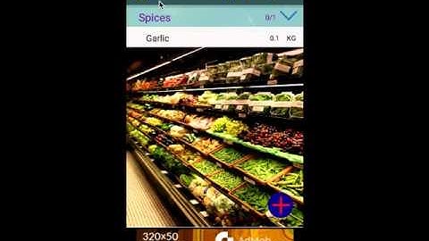 Stress free shopping - MyGroceryList mobile app demo (with Audio)