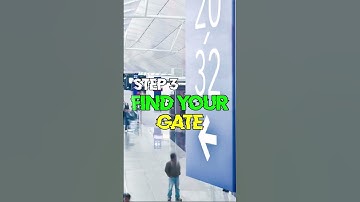 International Flight Beginners Guide on Flying for the First Time #shorts