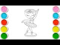 Ballerina Cappuccina Drawing, Painting &amp; Coloring For Kids and Toddlers_ Child Art