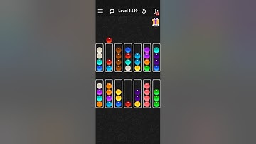 Level 1449 - Color Ball Sort Solution