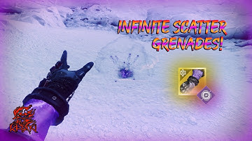 Infinite Scatter Grenade Voidwalker Build!