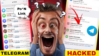 telegram hacked account recovery 🚨ll  😱telegram hack hai kaise pata kare #telegramhacked 