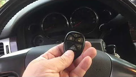 Programming your remote for your 2007-13 GMC, Chevrolet