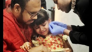 Baby painless ear piercing || nose piercing || full procedure,price, aftercare || Exotic piercing BD