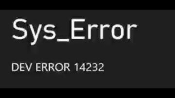 Fix Call Of Duty Black Ops 6/COD Warzone Cloud Gaming Sys_Error DEV ERROR 14232