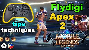 Flydigi Apex 2 on Mobile Legends (  Play Mobile Legends using gamepad ) @Flydigi