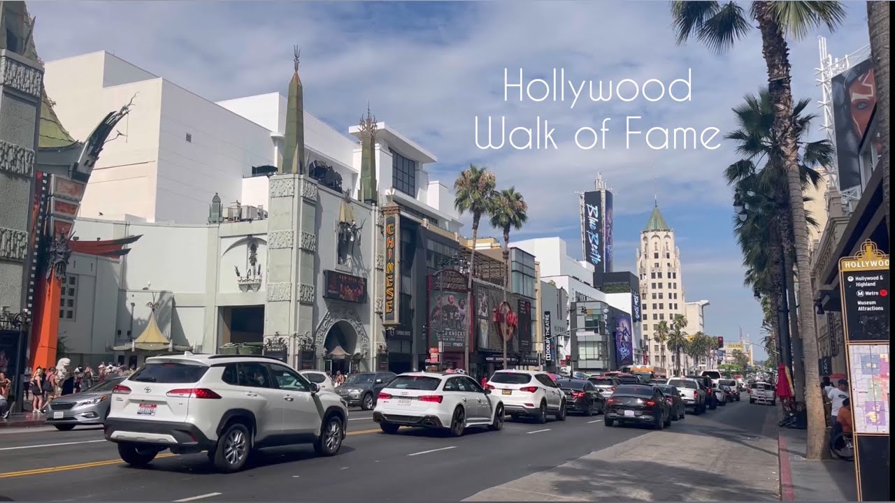 Los Angeles Hollywood | Walk of Fame - YouTube