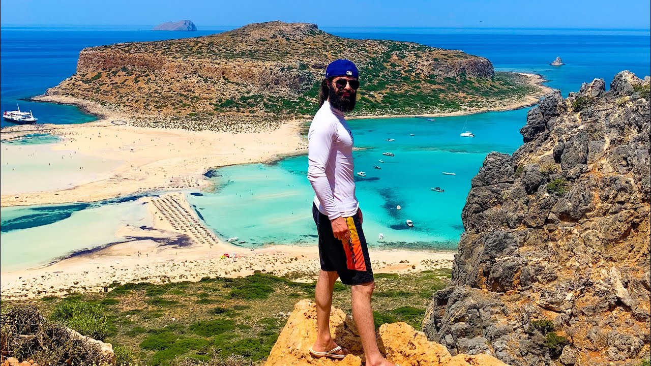 Balos beach, Crete, Greece one of the best beaches in the world