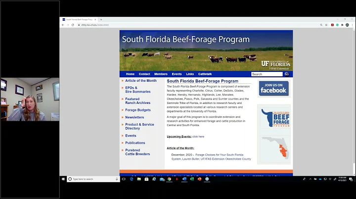 South Florida Beef Forage Program Appetizer with L...