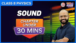 Sound | Full Chapter Revision under 30 mins | Class 8 Science screenshot 2