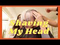 SHAVING MY HEAD - HAIR VLOG + CHEMO UPDATE