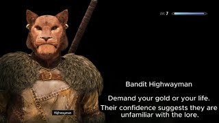 Skyrim Sarcastic Loading Screens | Enemies Edition