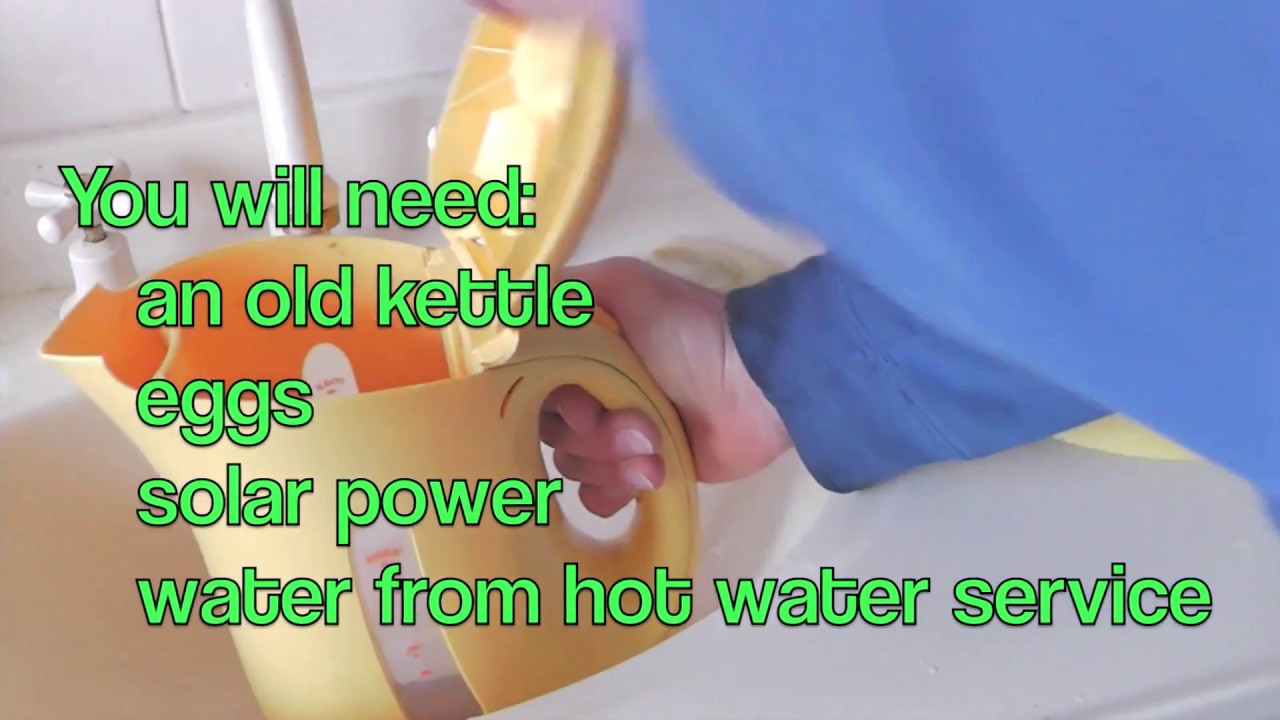 How to Boil An Egg the ENERGY EFFICIENT WAY - YouTube