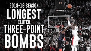 The Longest, Most Clutch 3-Pointers From The 2018-19 NBA Season