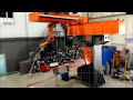 Laser cladding  hybrid welding with 12 axis skygantry robot skyhook positioner  gantry robot