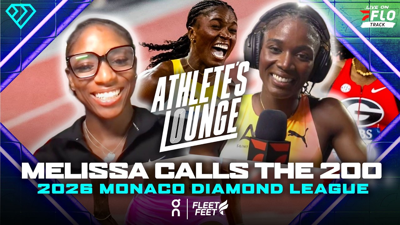 Melissa Jefferson-Wooden Calls The 200m and Recaps With Julien Alfred | 2026 Monaca Diamond League