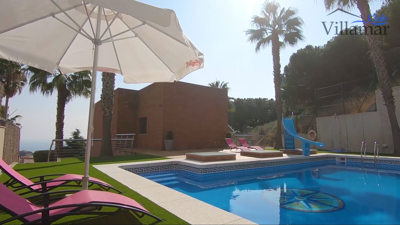 Luxury Villa  near Barcelona with  private swimming pool / Spain / Costa Maresme / ClubVillamar
