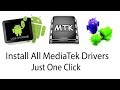 How To Install All MTK Drivers With Just One Click//MTK65xx USB VCOM Drivers Manual Installation