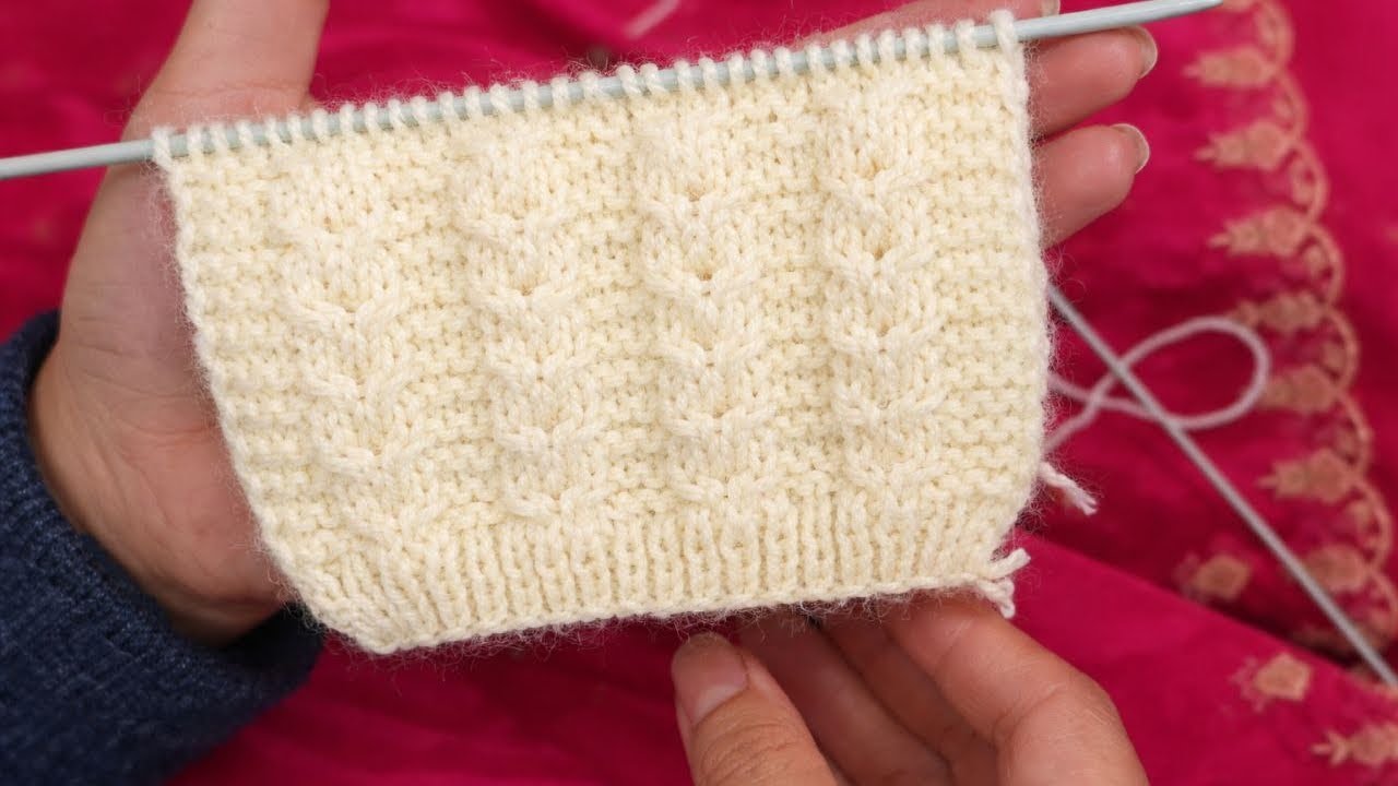 New Easy Sweater Knitting Pattern | Two Needles Step by Step | Hindi