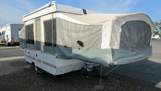 (Sold) HaylettRV.com  1999 Jayco Eagle Qwest 10 Handmany's Special Used Popup Folding Tent Camper