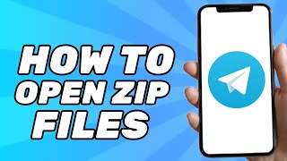how to open zip files on telegram (easy 2024)