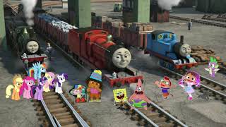 Thomas And His Special Friends Pulling Funny Faces V2 505Th Video