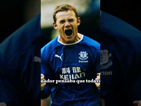 La HISTORIA de WAYNE ROONEY (Disponible en el canal) #shorts #everton #futbol #rooney