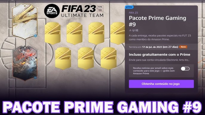 FIFA 22 agora tem loot da Prime Gaming; veja como resgatar - Millenium