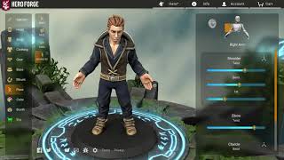 Heroforge tutorial: Generic adventurer