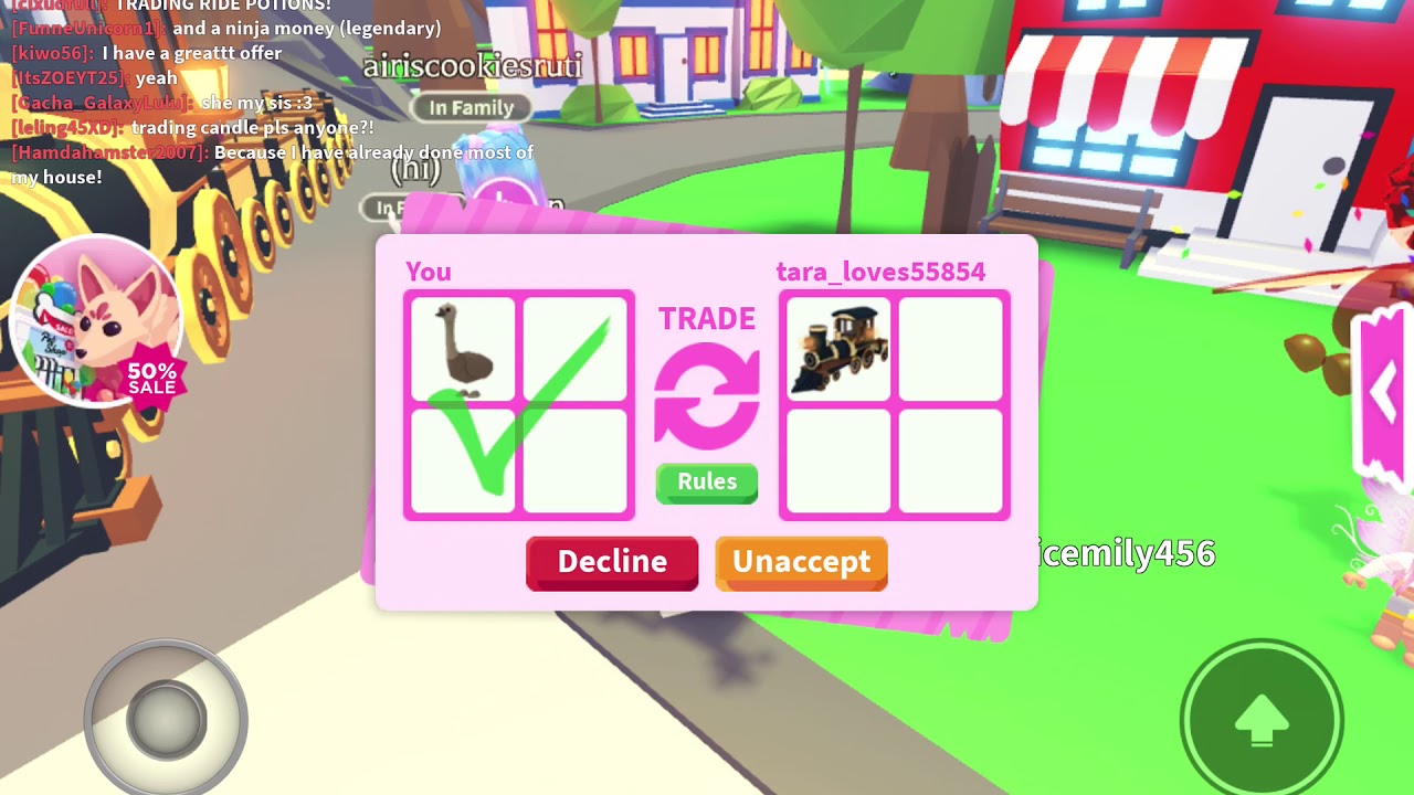 Adopt me trading I got a really good pet - YouTube