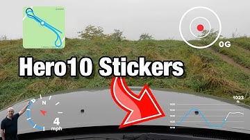 GoPro Hero10 GPS Stickers in Quick App
