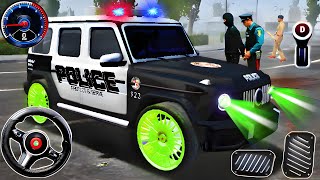 police car driving chase simulator -3d - police car game (gadi wala) #703   - Android gameplay screenshot 3