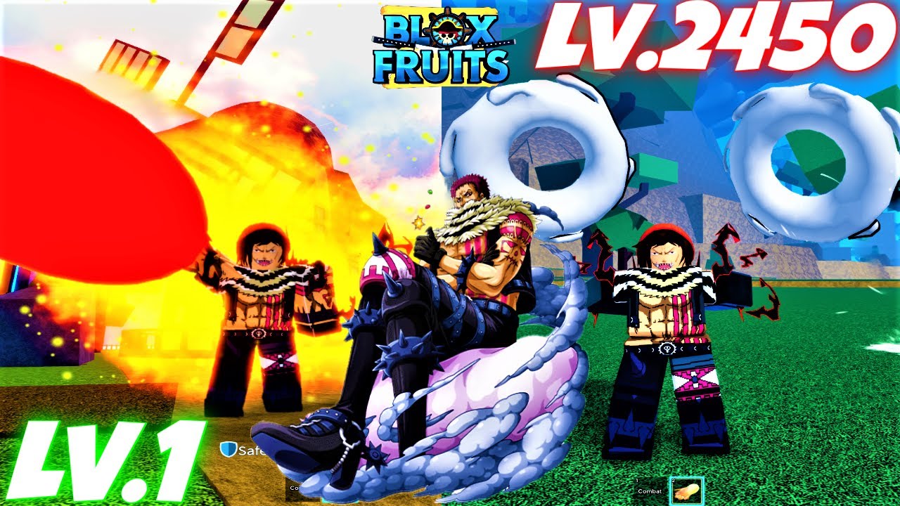 Blox Fruits] 2450 Level + CDK + SGT + Dough V2 + Mirror + Valkyrie