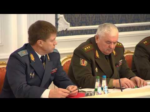 Cовещание по вопросам развития государственных органов системы обеспечения национальной безопасности