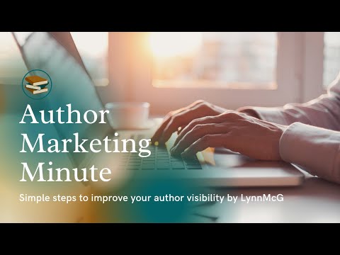 Author Marketing Minute: Set up your BookBub profile