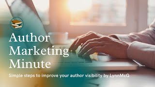 Author Marketing Minute: Set up your BookBub profile