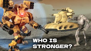 [WARHAMMER 40K vs STAR WARS] Tau Empire vs CIS Battle Droids | Cinematic Battle