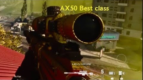 The BEST AX50 Class Setup for WARZONE (OVERPOWERED!)