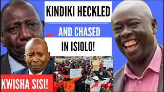 KINDIKI ISIOLO SPEECH ENDS IN SHAME AS CROWD CHANTS WANTAM, STORM-OUT AMIDST SPEECH!