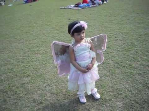 Fancy dress as a angel - YouTube