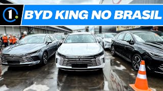 BYD KING: Sedã híbrido ANTI-Corolla chega ao Brasil