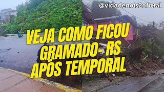 VEJA COMO ESTA GRAMADO E CANELA - RS | TEMPORAL | DESASTRE NO RIO GRANDE DO SUL #gramado #canela