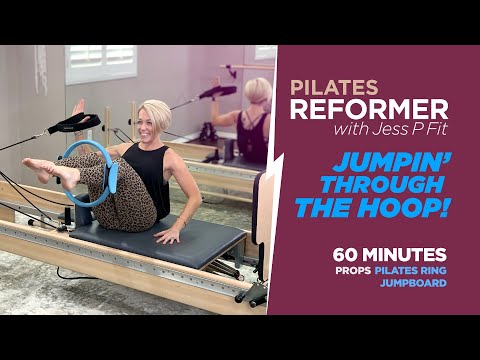 Pilates Reformer 60 Minute plus Stretch - Jumpin’ through the Hoop!