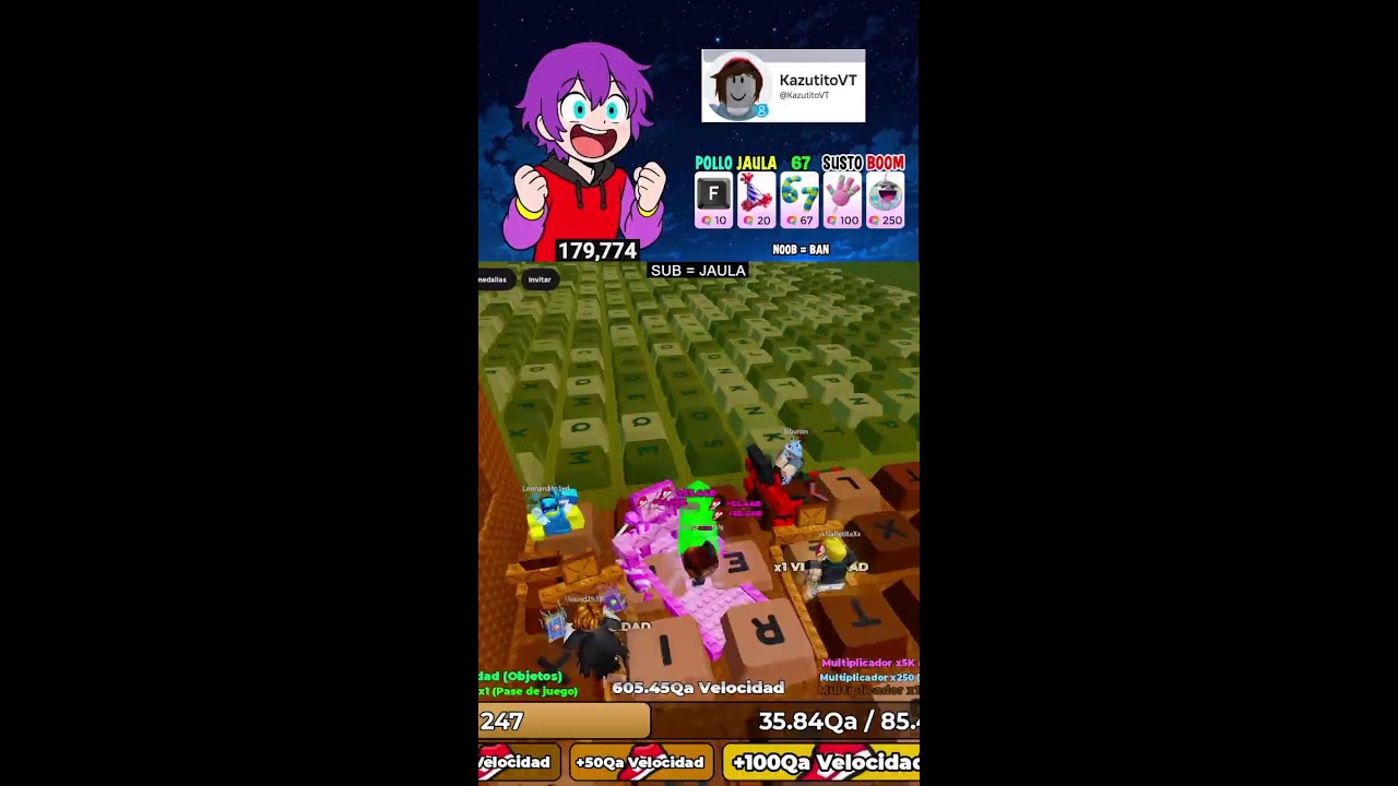 ¡Jugando Roblox en vivo con todos los espectadores! 😳 #15