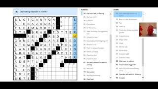 Solving the NYT Saturday puzzle