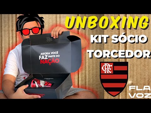 UNBOXING SÓCIO TORCEDOR FLAMENGO