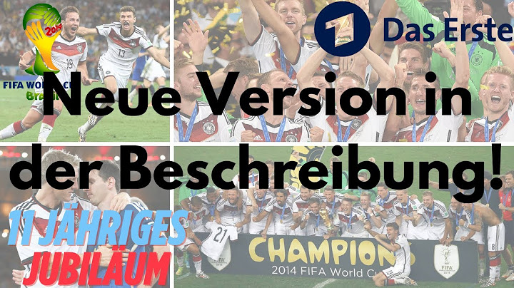 ⚽️ Deutschland - Argentinien - WM Finale 2014 (Ganzes Spiel/Complete Match) [Deutsch/German] KOMPLET