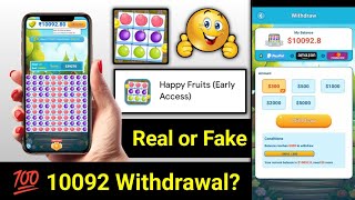 Happy Fruits Real or Fake - Happy Fruits Withdrawal - Happy Fruits Game - Happy Fruits screenshot 1