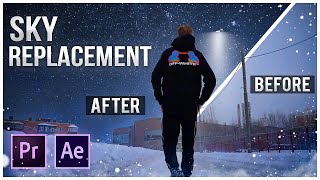 ЗАМЕНА НЕБА в Adobe After Effects! (Sky Replacement Tutorial)